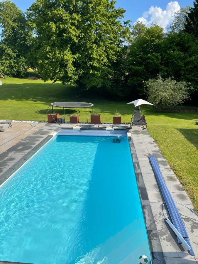 Appartement 5 Personnes Avec Acces Piscine Et Jacuzzi Villers-la-Ville Buitenkant foto