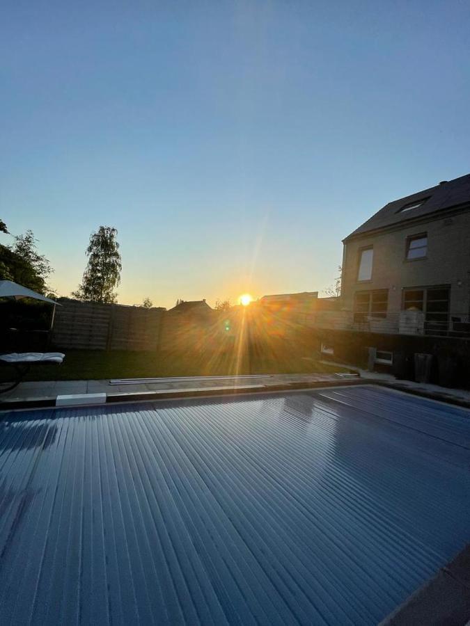 Appartement 5 Personnes Avec Acces Piscine Et Jacuzzi Villers-la-Ville Buitenkant foto