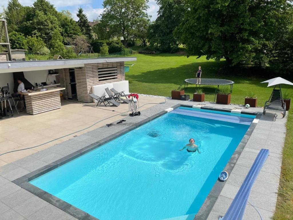 Appartement 5 Personnes Avec Acces Piscine Et Jacuzzi Villers-la-Ville Buitenkant foto
