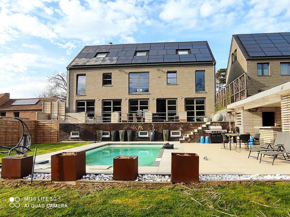 Appartement 5 Personnes Avec Acces Piscine Et Jacuzzi Villers-la-Ville Buitenkant foto