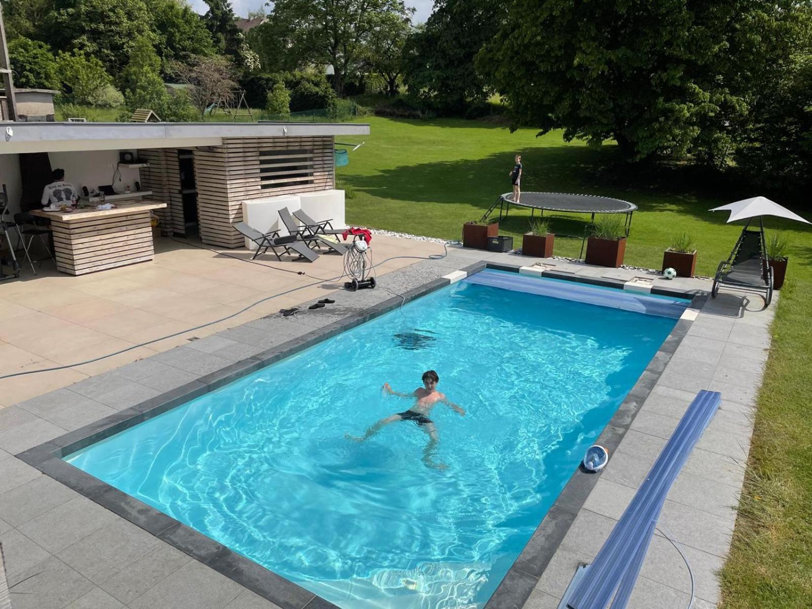 Appartement 5 Personnes Avec Acces Piscine Et Jacuzzi Villers-la-Ville Buitenkant foto